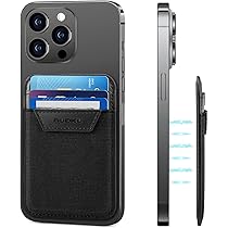 Amazon.co.jp: [nuoku] レザーマグネットスマホウォレット、と