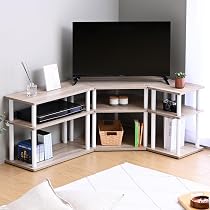 【4個セット】テレビ台 140cm x 30cm x 46cm 新品未使用未組立 Amazon｜山善(YAMAZEN) テレビ台 コーナー 3点セット 組立カンタン