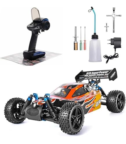 Amazon.co.jp: 京商 1/8スケール 21エンジン 4WDレーシングバギー