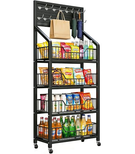 Amazon.co.jp: TUIYIDUO スーパーマーケットの棚 スーパーの棚 陳列棚