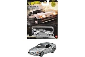 ホットウィール(Hot Wheels) カーカルチャー パワートリップ '84マスタング SVO 乗り物おもちゃ ミニカー 3歳から シルバー JKF31