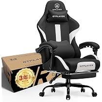 Amazon.co.jp: 【3年保証付き】GTPLAYER ゲーミングチェア
