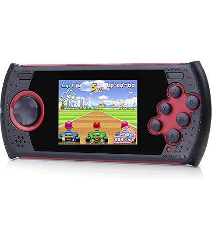 Amazon | SNONBROS ハンドヘルドゲームコンソール 子供用 216種類の