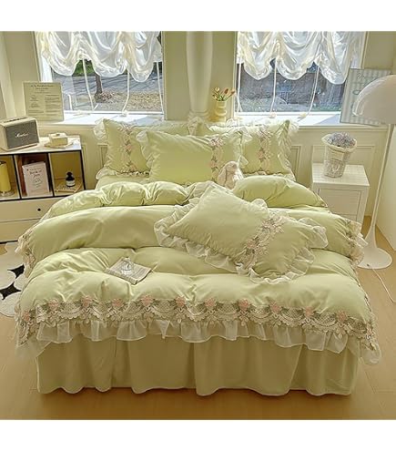 Amazon | 姫系 ベッド用4点セット 掛け布団カバー シーツ 枕カバー