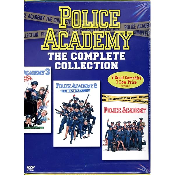 ポリスアカデミー全7作Blu-ray！初回限定生産
