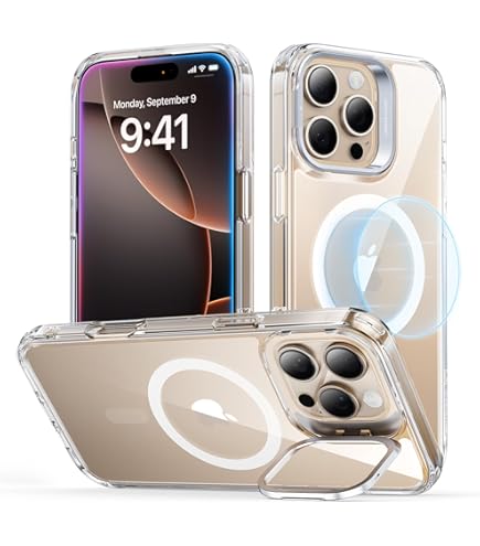 Amazon.co.jp: [スタンド付き/MagSafe対応] ZHYYD iPhone16Promax