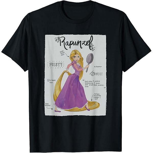 Amazon | DISNEY ラプンツェル プリント 152100006 Tシャツ | T