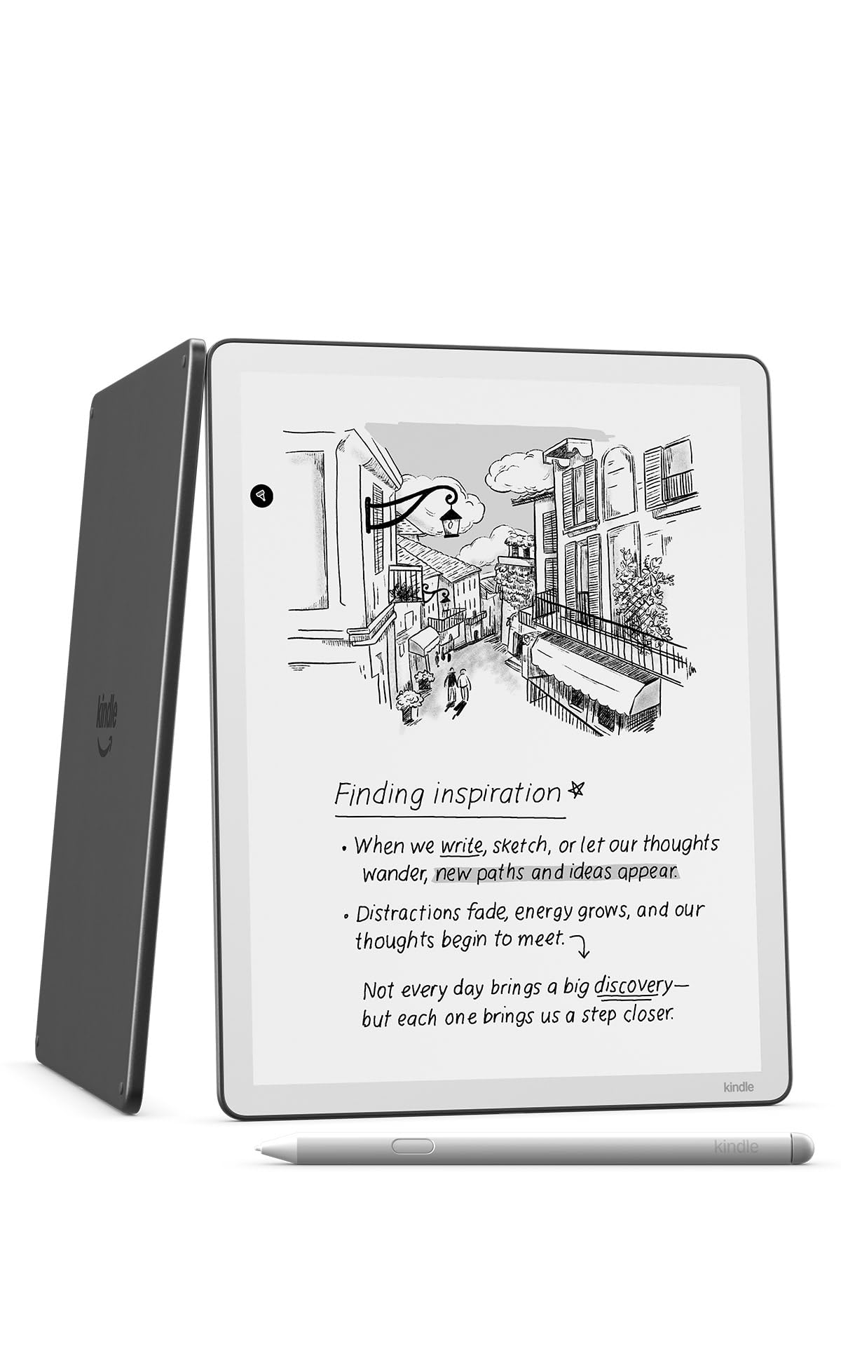 New Amazon Kindle Scribe | 11インチディスプレイ、64GBストレージ、ノート機能搭載、明るさ自動調整、色調調節ライト、プレミアムペン付き、グラファイト
