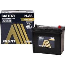 Amazon | 【2026年モデル】アイシン(AISIN) 車用 バッテリー N-65 (N