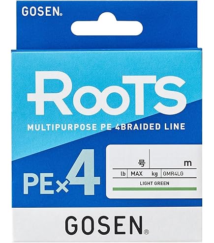 Amazon.co.jp: ゴーセン(GOSEN) ルーツ PE×4 マルチカラー 300m