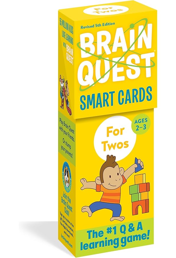 Amazon | Brain Quest For Threes Smart Cards Revised 5th Edition