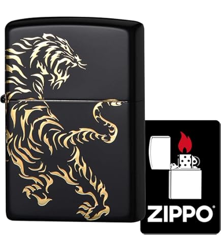 Amazon.co.jp: [ジッポー] ZIPPO 虎の咆哮-銀 銀虎 [Zippo社純正