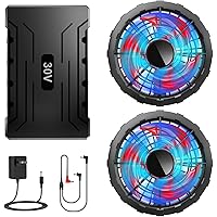 空調ファン、24Vバッテリー、充電器フルセット Amazon.co.jp