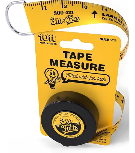 Landing Strip 30-Foot Measuring Tape – Funny Gag Gift With Inch & 'Hair' Units, Contractor Grade, Great For Tool Lovers