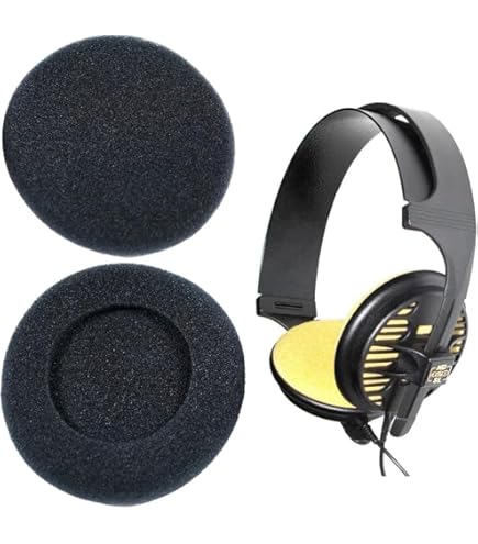 Amazon.co.jp: 交換用フォームイヤーパッド Sennheiser HD424