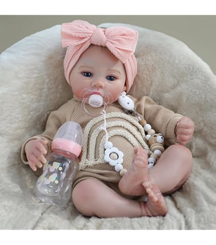 Amazon | MYREBABY 7インチ マイクロ未熟児フルボディシリコンベビー