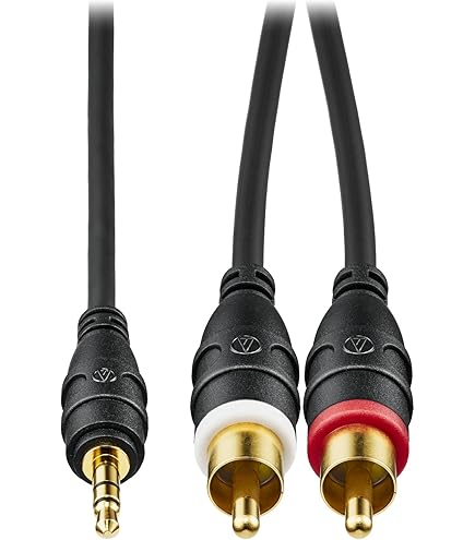 Amazon | audio-technica GOLD LINK Fine オーディオ変換ケーブル ピン