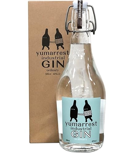 Amazon.co.jp: ヤマレスト ラムネ ジン 48％ 500ml ジャパニーズジン