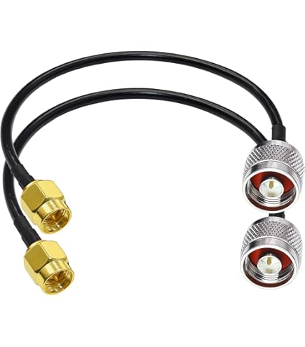 N型オス→ RP-SMAオス アダプター コアキシャルケーブル コネクター Amazon.co.jp: uxcell N型オス→ RP-SMAオス アダプター コアキシャル