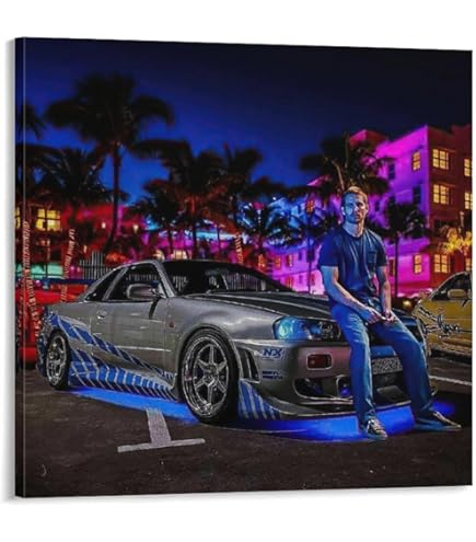 Amazon.co.jp: ポスター A4 ポール・ウォーカー 「ワイルド