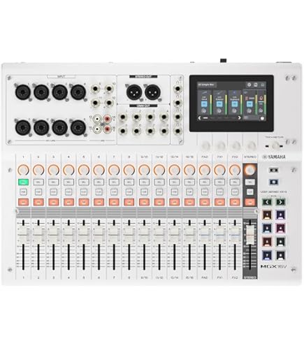 Amazon | ヤマハ YAMAHA デジタルミキサー 22チャンネル MGX16 W