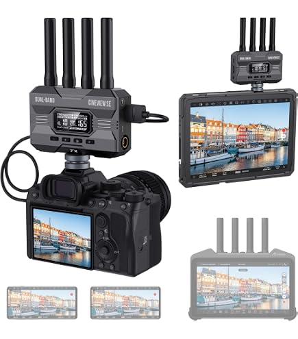Amazon.co.jp: 【Accsoon公式ストア】Accsoon CineView SE 4K 無線映像