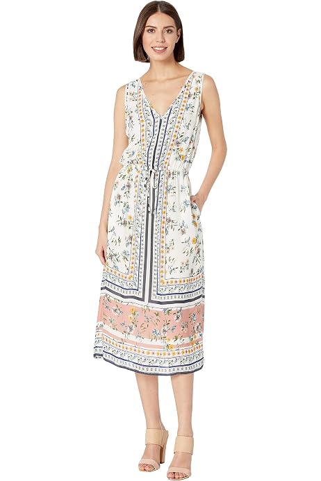 Sleeveless Printed Olivia Dress 