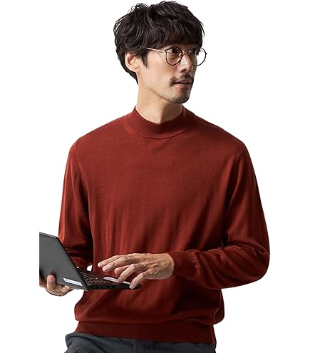 Amazon.co.jp: FR2golf FCReal Bristol モックネック ロンT : ファッション