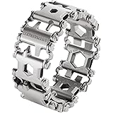 LEATHERMAN - トレッドブレスレット、オリジナルトラベルフレンドリーなマルチツール、ステンレススチール、メトリック