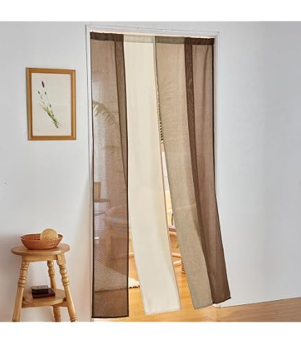 Amazon | EE1501 川島織物セルコン ふくらそう37連 珠のれん 85×90