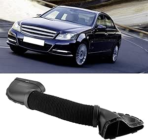 Amazon Co Jp Mmgang カーエンジンのエアインテークホースフィルターホースパイプフィット感のためのメルセデス ベンツcクラスw4 C180 C0 Color Black 車 バイク