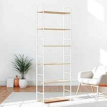 Amazon｜棚 おしゃれ 収納ラック 6段 オープンシェルフ 高さ176