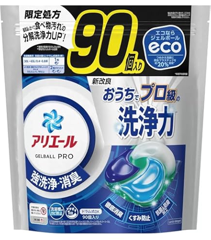 Amazon | 【P&G】アリエール ジェルボール 4D つめかえ用 超メガ