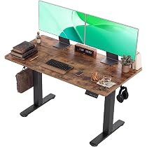 Amazon | Claiks 昇降デスク 電動 スタンディングデスク 昇降式