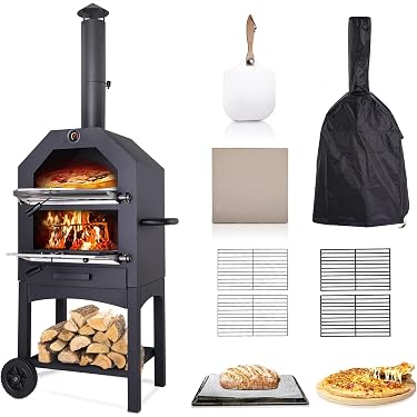 Amazon.co.jp: NineHeavens ピザ窯 ピザ釜 ピザオーブン pizza oven
