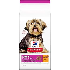ヒルズ サイエンス・ダイエット ドッグフード 小型犬用 成犬用 アダルト 1歳以上 チキン 1.5kg