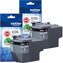 brother LC412XLBK 2個 Amazon.co.jp: 【Amazon.co.jp限定】【純正品大容量・2個セット