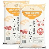 無洗米！令和５年産福島県中通り産コシヒカリ10kg(5kg×2本)