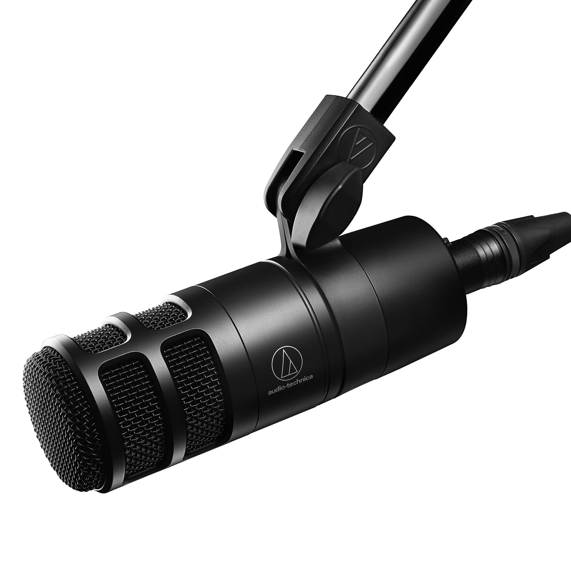 オーディオテクニカ AT2040 ダイナミックマイク XLR 超単一指向性 配信 ブラック | ポップフィルター内蔵 レコーディング 宅録 DTM 動画配信 ポッドキャスト 実況 ゲーミング オーディオブック 【国内正規品】