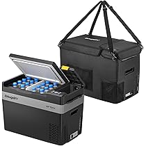 【極美品】 ポータブル冷蔵庫・急速冷凍29Ｌ −22℃〜10℃　BougeRV BougeRV CR Pro 29L ポータブル冷蔵庫|バッテリー内蔵可能・急速