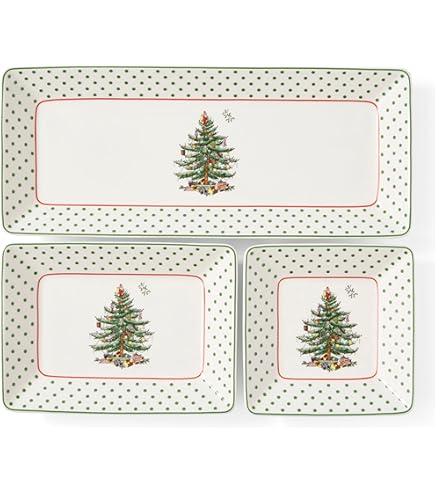 Amazon.co.jp: Spode クリスマスツリーコレクション デザートプレート