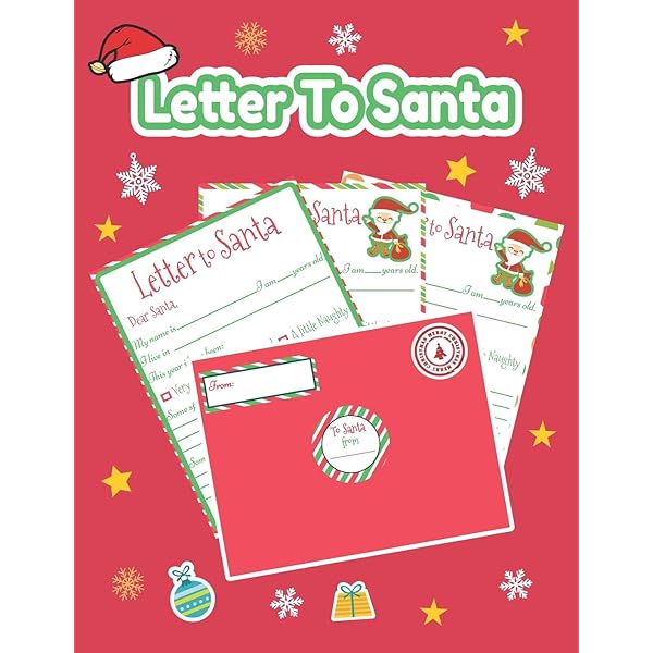Amazon | Letter To Santa : Dear Santa Claus: Filled and Coloring