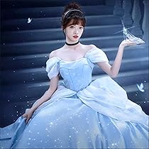 舞台衣装ドレス　コスプレ Amazon.co.jp: [株式会社豊作] 極上 シンデレラ 童話 コスプレ