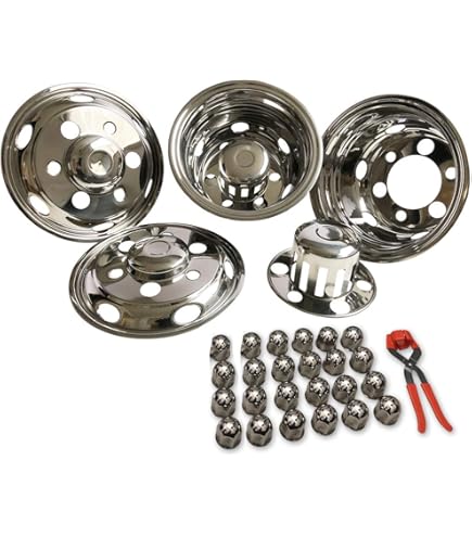 Amazon | 汎用 ホイール ライナー ステンレス17.5x6.00Jオフセット-127