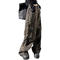 CONP 24SS ワイドパンツ ヒョウ柄カーゴパンツ リアルスタイル REAL STYLE カーゴパンツ レディース ワイド