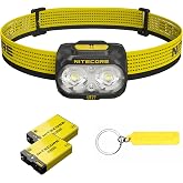 Nitecore UT27 MCT Pro 高CRI 3色温度 軽量 トレイルランニングヘッドランプ HLB1500 2個付き タグ(ブラック)