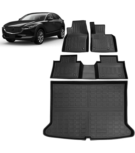 Amazon | 適合MAZDAマツダ CX-30 DM系 2WDフロアマット1-2列目 +
