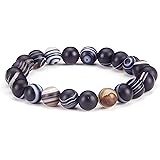 Cherry Tree Collection Gemstone Beaded Stretch Bracelet 8mm Round Beads 7"