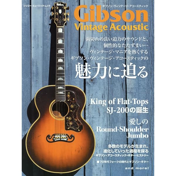 Vintage Guitars 丸ごと一冊ギブソン・アコースティック