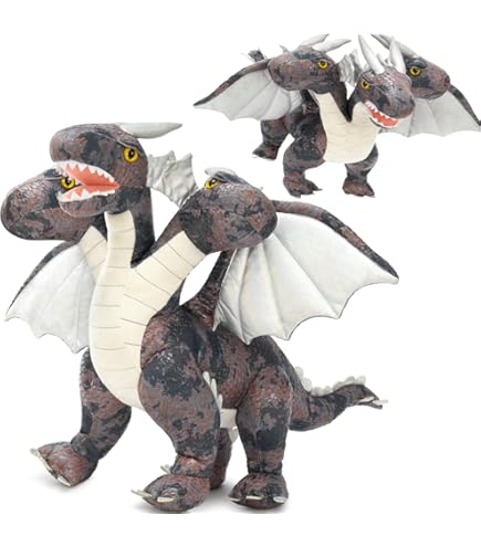 Amazon.co.jp: Deekin ドラゴンおもちゃ7点セット 16インチ 大型